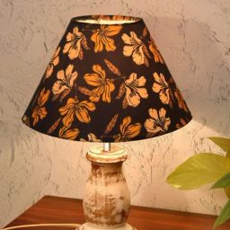 Homesake Black Wood Table Lamp-image-1