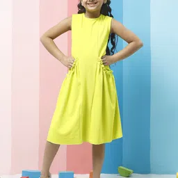 Athena Girl A-Line Midi Dress-image-18