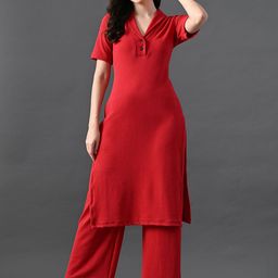 Myshka Women Regular Kurta with Trousers-picture-40
