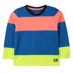 Cherry Crumble By Nitt Hyman Kids Multicolor Striped T-Shirt-image-63