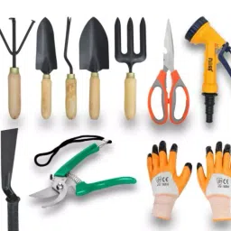 Goniry GOR0014 Gardening Tool Set with Wooden Handle Cultivator-image-75