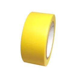 GENERIC 48 mm PVC Floor Marking Tape 20 Yard Length Yellow (Pack of 72)-34