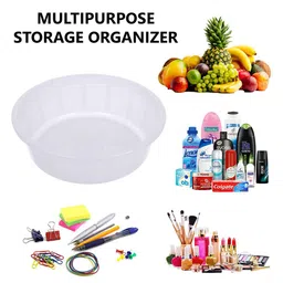 Kuber Industries White 3 Pieces Desk Organisers 6 ltr image 5