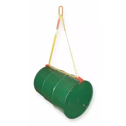 Dayton Drum Sling 2 Grip Points 1500 lb Wt Capacity Horizontal Yellow, 1XWA5-image-91