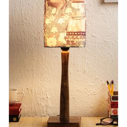 Green Girgit Royal Elephant wooden Lamp-picture-24