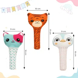 little ginnie LITTLE GINNIEset of 3 Cotton Soft Toy Soft Toys and Dolls image 3