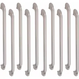 Atom Zinc Silver Glossy Finish Cabinet/Drawer Handle, CH-ZN-228-SS-12-110 (Pack of 10)-38