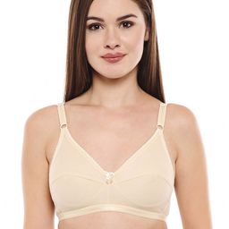 Bodycare Women Pack of 3 Beige Solid Everyday Bra CD1517S-55