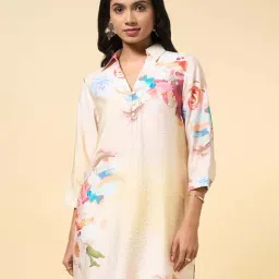 Marigold Lane White Printed Tunic-image-97