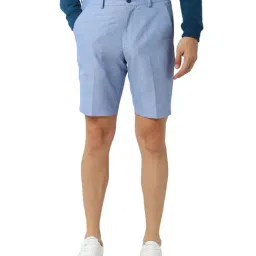 Peter England Blue Shorts-picture-14