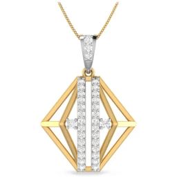 PC Jeweller Ambreen 18k Gold Pendant without Chain for Women-image-18