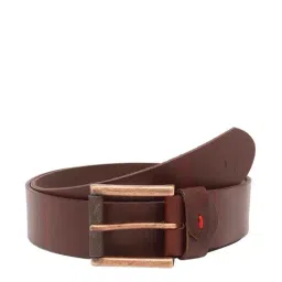 Spykar Wine Red Solid Waist Belt for Men-18