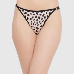 Clovia Light Pink Animal Print Panty-picture-24