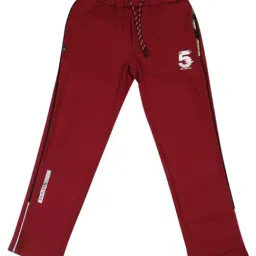 Monte Carlo Kids Wine Solid Trackpants-image-74