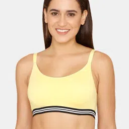 Zivame Yellow Non-Padded Bralette-picture-21