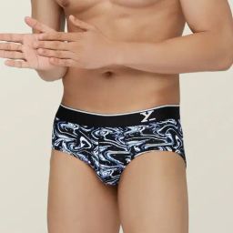 XYXX Black & White Printed Briefs-picture-11