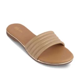 Tresmode Women's Beige Casual Sandals-image-60