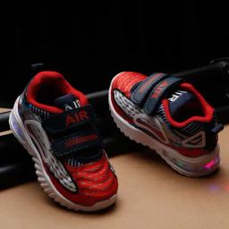 Tiny Bugs Kids Red & White Casual Sneakers-image-92