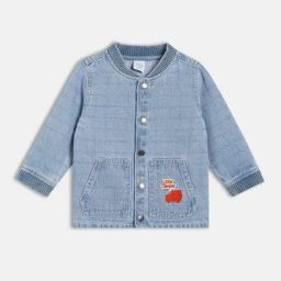 Miniklub Boys Light Blue Regular Fit Woven Jacket-picture-31