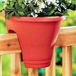 Go Hooked Set of 5 Multicolour Railing Planters image 2