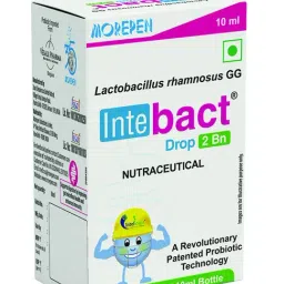 Dr. Morepen INTEBACT DROPS 2BN CFU |Probiotics Supplement for Digestive Health - 10 ml Pack-picture-39