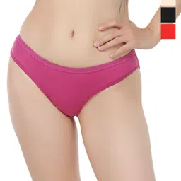 Liigne Pack Of 4 Mid Rise Basic Briefs VCPC1967-XS-image-72