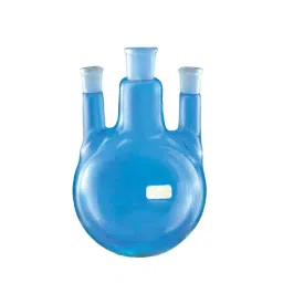 RELIGLAS 20 L Side Necks At Parallel Three Neck Round Bottom Flasks, 02.355P.43-32