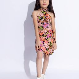 taffykids Girls Printed Top with Skirt-image-15