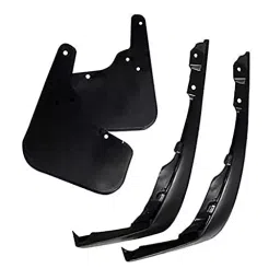 Auto Pearl OE Type Car Heavy Duty Mud Flaps Splash Guards PVC Black Compatible For Hyundai Ignis Alphazeta, IgnisMudflaps_Alphazeta (Set of 4)-4