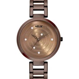 HELIX by Timex Rose Gold Round Dial Analog Womens Watch - TW054HL05-image-31