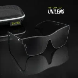 OKNO Mount Rogers Black UV Protection Rectangular Unisex Sunglasses-picture-30