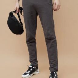 Fame Forever By Lifestyle Dark Grey Regular Fit Trackpants-image-43