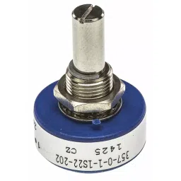 Vishay Panel Mount Rotary Potentiometer 1 W Power 2 kΩ Turret Terminal, 357B0202MAB251S22 (Pack of 50 Pcs)-picture-10