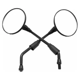 Allextreme EXSMB2 Black Rear View Side Mirrors Set for Royal Enfield Bullet (Set of 2 Pcs)-33