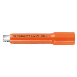 FACOM 12.7 mm (1/2 Inch) Insulated Square Drive Extension 145 mm, S.210AVSE-14
