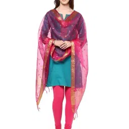 Dupatta Bazaar Pink Dupatta-37