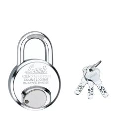 Link HI - Tech PadLock with 3 Keys Steelness Steel 65 mm-image-44