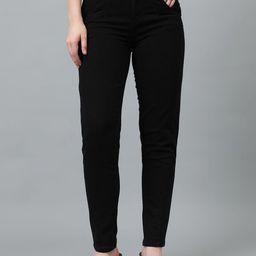 Stylecast X Kotty Women Cotton Slim Fit High-Rise Stretchable Jeans-image-86