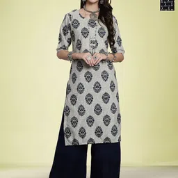 Moda Rapido Pack Of 2 Printed Straight Kurta-image-70