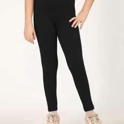 Zion Full Length Solid Leggings -Black-picture-49