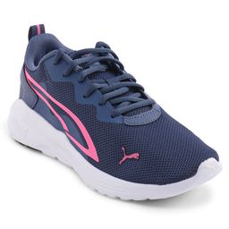 PUMA Lase Ups Casual Shoes with Tape Print - Navy Blue-image-91