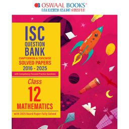 Oswaal ISC Question Bank Chapterwise & Topicwise Solved Papers Class 12 Mathematics For 2026 Exam - English-2