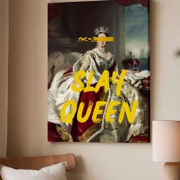 Myntra Elegant Homes Yellow & Grey 1 Piece Canvas Other Wall Paintings-3