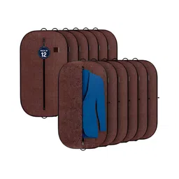 Aura Brown Set of 6 Regular Multi-Utility Organisers-9