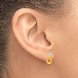 WHP JEWELLERS Daisy 7 Stone 22 KT Earring For Women.-image-34