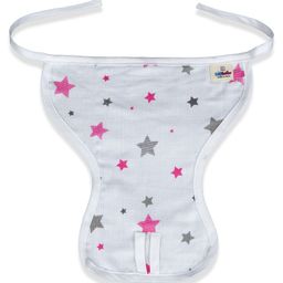 LazyToddler Muslin  Nappy Set of 3 Extra Small Dino Print - White image 5