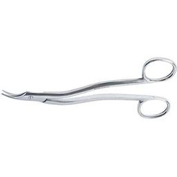 desco delvering to the world DESCO Suture Scissors Angular S Shape 6" image 2