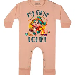 Arvesa My First Lohri Printed Bodysuit-image-50