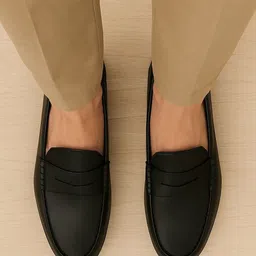 MICHEAL FERAAS Men Leather Loafers-picture-30