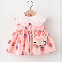 LULU & SKY Floral Print Peter Pan Collar Fit & Flare Dress-picture-29